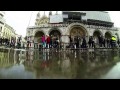 Piazza San Marco in Venice flooded by high waters