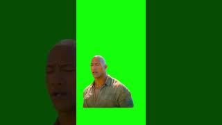 The Rock Eyebrow Raise meme (Green Screen) – CreatorSet