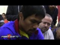 Manny Pacquiao on how dangerous Brandon Rios is"not too much"