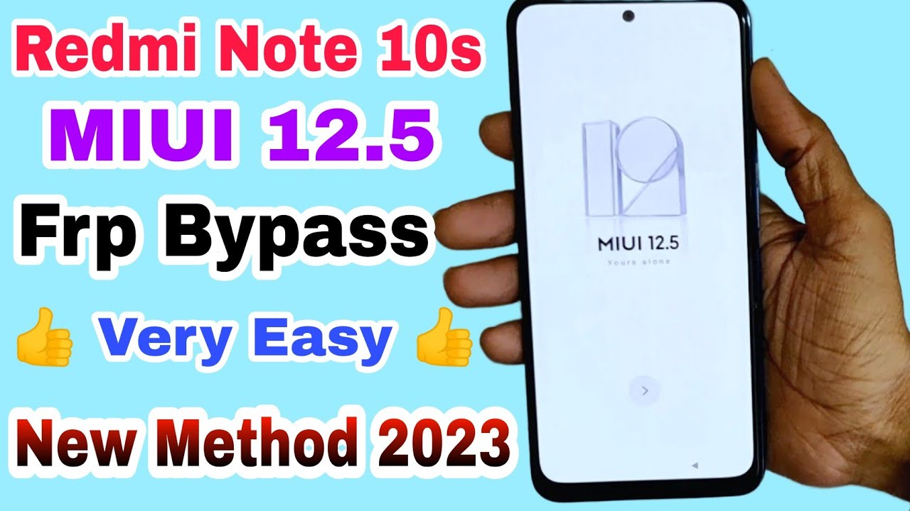 Redmi Note 10s Frp Bypass / Redmi Note 10s Google Redmi Note 10s Frp Bypass / Redmi Note 10s Google