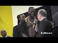Wilder Vs. Breazeale - Deontay Wilder Interview (WHAT I SAW IN BREAZEALE EYES)