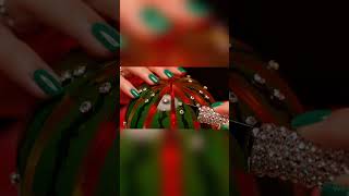 Asmr Cutting Fancy Sparkling Fruits Satisfying Sounds Of Shine