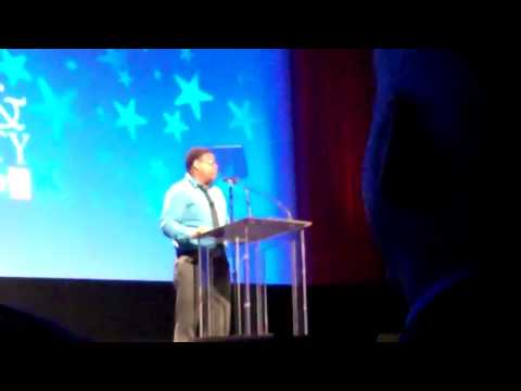 AmerICorps VISTA member Oscar Robles' speech at the Conference on 