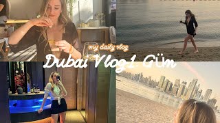 Dubai Vlog-1 Nerelere Gidilir? Nerede Kaldık? Başıma Neler Geldi Kışın Bikini Lükstür Gezivlog