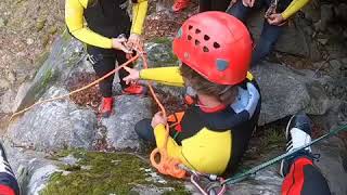 Canyoning im Tessin 2019