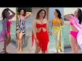 Tamannaah's Hottest Beach Bikini Moments Part 4 | Tamannaah Bhatia's Iconic Public Appearance Styles
