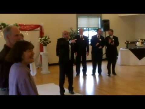 SURPRISE ENTRANCE!! Bruno Mars - Marry You - Wedding Ceremony Entrance for Scott & Anna