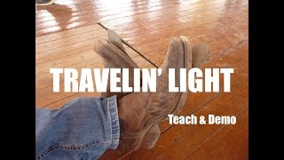 TRAVELIN LIGHT - Teach & Demo - Line Dance