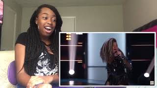 SandyRedd Gets Four Turns With Bishop Briggs’ “River” - The Voice 2018 Blind Auditions (REACTION!)