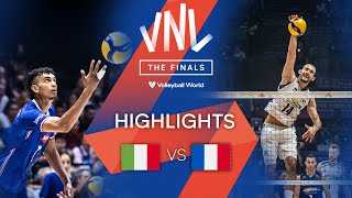 ITA vs. FRA - Highlights Semi Finals | Men's VNL 2022