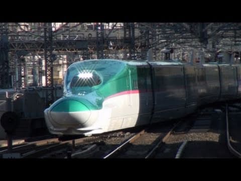 運行開始 東北新幹線e5系 はやぶさ1号 東京駅を出発 Youtube