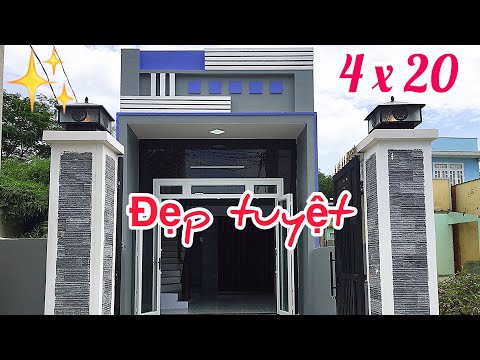 Nhà Cấp 4 Đẹp Có Gác Lửng Và Sân Để Ô Tô | Mẫu Nhà Đẹp
