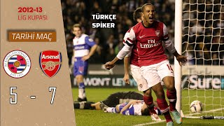 Reading 5-7 Arsenal | Türkçe Spiker - TARİHİ MAÇ - 2012
