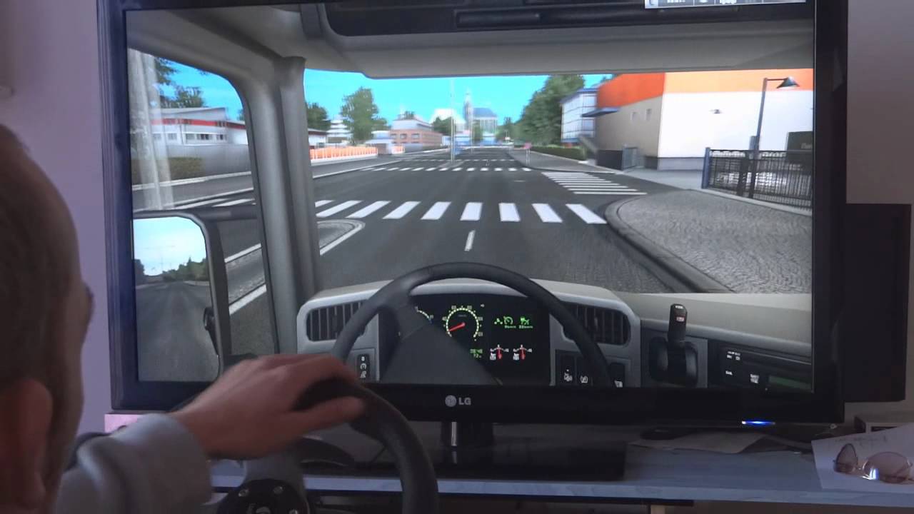 German Truck Simulator + Logitech G27 YouTube