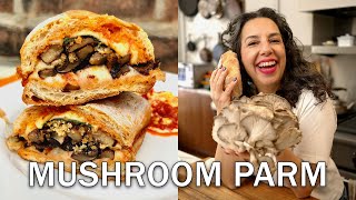 Carla's Mushroom Parmesan Hero