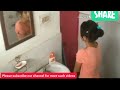 बच्चे  ना  देखे ये वीडियो || बाथरूम में सेक्सी लड़की || Sexy Girl In bathroom