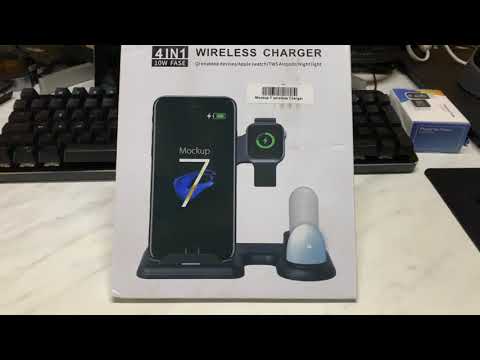 Mockup 7 (4 in 1) 10 Watt Wireless Charger Unboxing and Overview