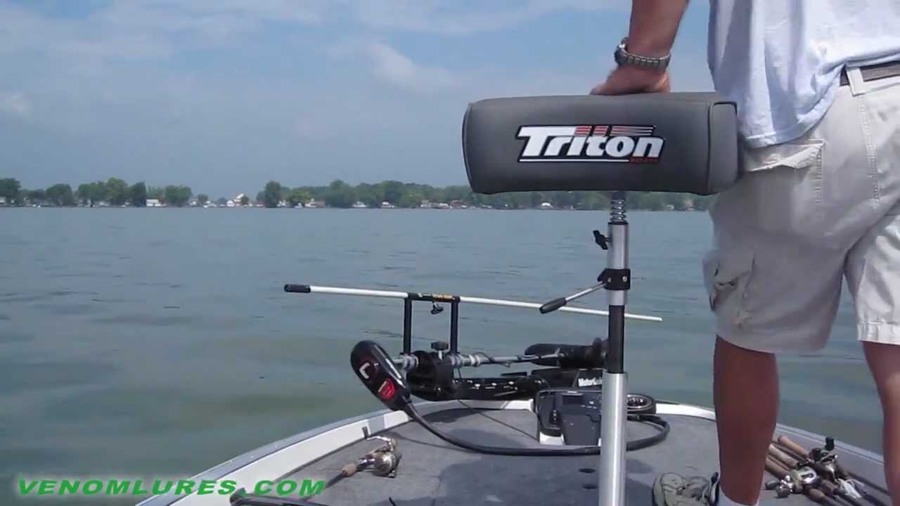 Venom Down Right Shallow Water Anchor Pole for Boats - YouTube