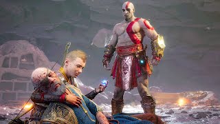God Of War Ragnarok Young Kratos Vs Odin Boss Fight