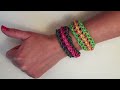 Rainbow Loom Passion Flower Bracelet Tutorial | How to