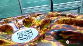 Hg Arts Skulls Of Hell Hga - Us07 - Water Transfer Printing Hydrographics