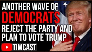 Another Wave Of Democrats QUITTING Party And Plan To Vote Trump, Democrats REFUSE To Heed Warnings