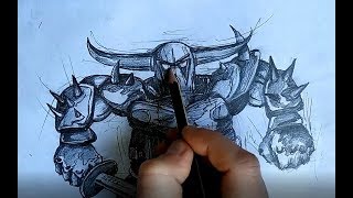 CR P.E.K.K.A drawing