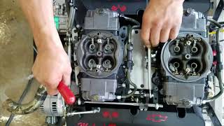 Adjusting the Dual Carburetors | MALOOF RACING ENGINES