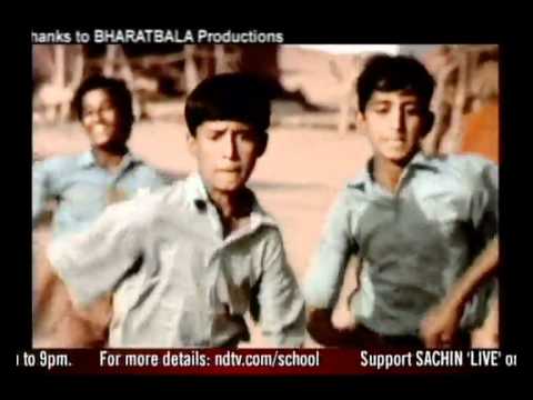 Watch Sachin Tendulkar rally for 12 hours on September 18 to help the Support My School campaign.