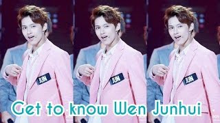 SEVENTEEN -JUN FACTS || GET TO KNOW WEN JUNHUI || DRAFT