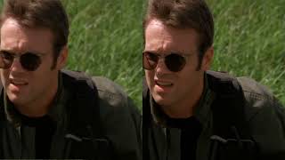 Stargate Sg1 - Ai Upscale Comparison Left Original, Right Upscale