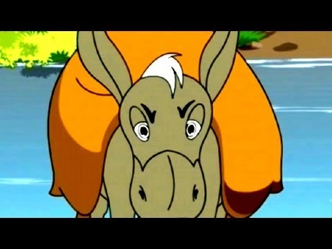 Gadhav Panyat Basle - Moral Stories by Granpa - Marathi Animation...