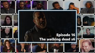 The Walking Dead Season 6 Episode 16 Reaction Mashup
