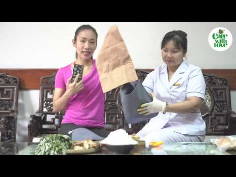 Giảm mỡ bụng sau sinh bằng muối hột Hướng dẫn cách làm túi muối chườm bụng TRAN THAO VI OFFICAL