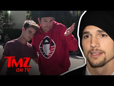 Ashton Kutcher Accidentally Nailed A Young Man | TMZ TV