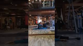 Tejaswi Madivada Doing Heavy Leg Stretching Workouts In Gym Latest Video