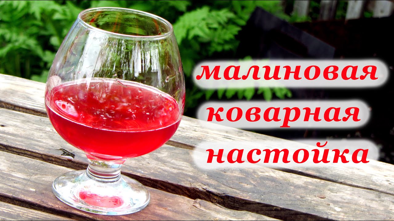Настойка на спирту с малиной в домашних условиях 709