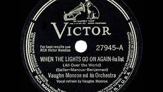 Watch Vaughn Monroe When The Lights Go On Again video