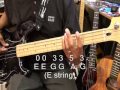 Slave SLIDE How To Play On Bass Guitar Funky Friday Mark Adams Style Lesson Tutorial