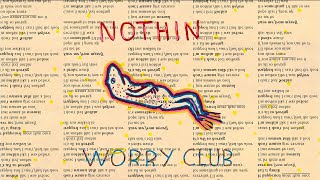Worry Club - Nothin Official Lyric Visualizer