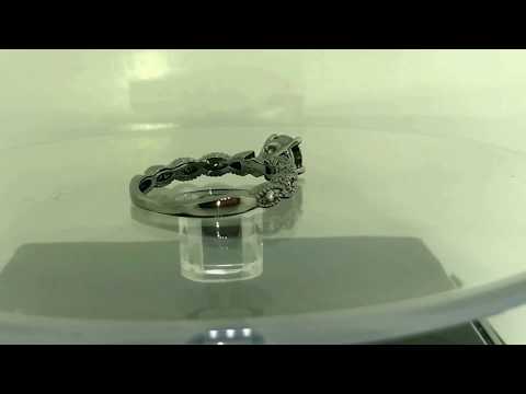 Fancy Champagne Brown Diamond Engagement Ring 0.70 Carat Vintage Style Engraved 14K Black Gold Handmade Fancy Champagne Brown Diamond Engagement Ring 0.70 Carat Vintage Style Engraved 14K Black Gold Handmade