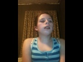 Me singing Holding Out For A Hero- Ella Mae Bowen