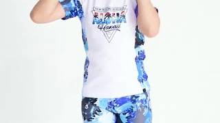 Swimming Pool Elf Childrens Swimwear Boys 10-15 Years Sunscreen Half Sleeve Split Suit Swimwear