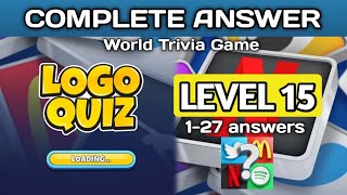 Logo Quiz, World Trivia. Level 15 Answers