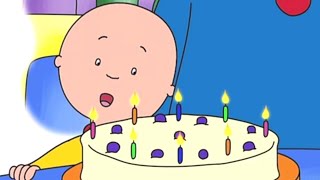 Caillou En Français Le Gâteau Danniversaire Dessin Animé Nouveau 2018 Wildbrain