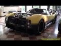 YELLOW Pagani Zonda Cinque Roadster *FHD*