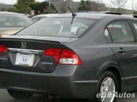 2010 Honda Civic Hybrid 4dr Sdn L4 CVT w Navi Leather Sedan