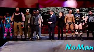 Wwe Raw 2019 Roman Reigns Vs 30-Man - Omg Roman Reigns Destroys All Superstars