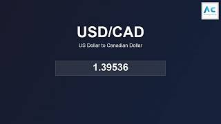 Usd To Cad Today Us Dollar Vs Canadian Dollar 5 October 2025 Usd Rising Cad Falling