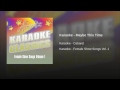 Karaoke - Maybe This Time